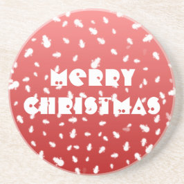 Weihnachtsschneemann Getränkeuntersetzer