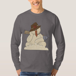 Weihnachtsschneemann Holiday Cartoon T - Shirt