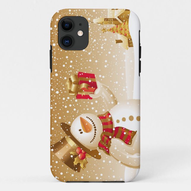 WeihnachtsSchneemann iPhone 5 Abdeckung Case-Mate iPhone Hülle (Rückseite)