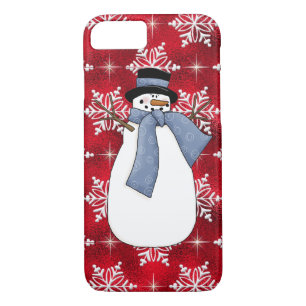 WeihnachtsSchneemann iPhone 7 kaum dort Fall Case-Mate iPhone Hülle