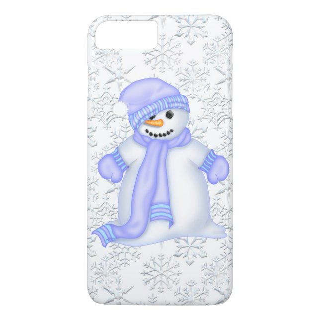 WeihnachtsSchneemann snowflae iPhone 7 Plusfall Case-Mate iPhone Hülle (Rückseite)