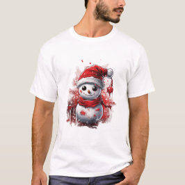 Weihnachtsschneemann T-Shirt