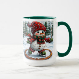 Weihnachtsschneemann Tasse