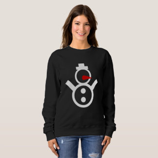 Weihnachtsschneemann Winter Feierliche Feier - Wei Sweatshirt