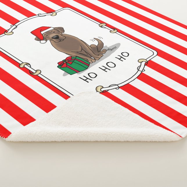 Weihnachtsschokolade Labrador Niedlich Sherpadecke (3/4)