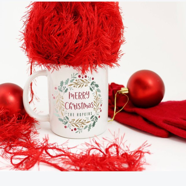 Weihnachtsschreiben und Skript | Frohe Weihnachten Kaffeetasse (Von Creator hochgeladen)