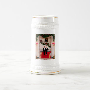 Weihnachtsschritte Präsident Donald Trump & Melani Bierglas
