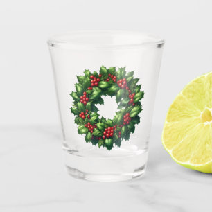 Weihnachtsschrott Schnapsglas