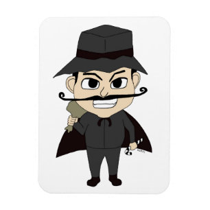 Weihnachtsschurke Magnet