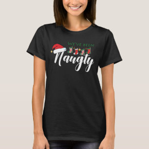 Weihnachtsschwangerschaft Shirt, Weve war schüchte T-Shirt