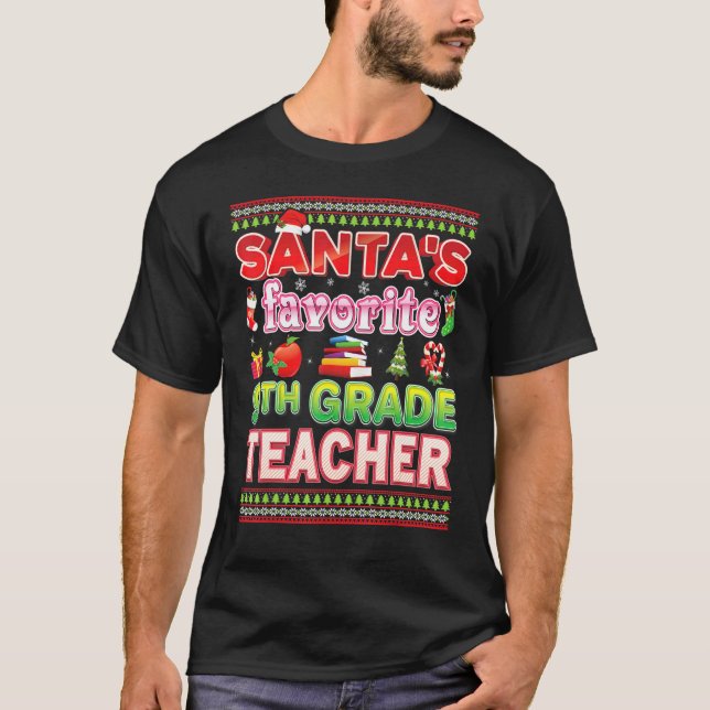 Weihnachtsschweiß des Weihnachtsmeisters der 9. Kl T-Shirt (Vorderseite)