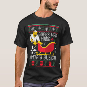 Weihnachtsschweisser Xmas Welder Ugly T-Shirt
