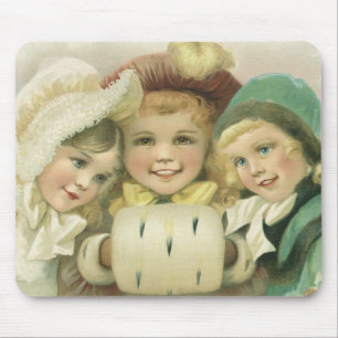 Weihnachtsschwester, Viktorianische Kinder Mousepad