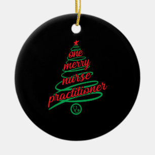 Weihnachtsschwestern, eine froh keramik ornament