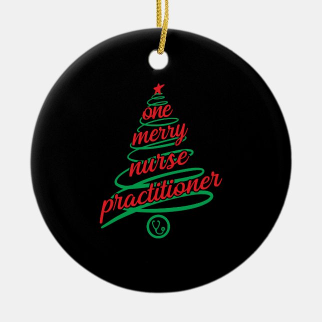 Weihnachtsschwestern, eine froh keramik ornament (Vorne)