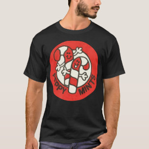 Weihnachtsscratch und Sniff Peppy Minze T-Shirt