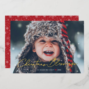 Weihnachtssegmente Weihnachtskarte für religiöse F Folien Feiertagskarte