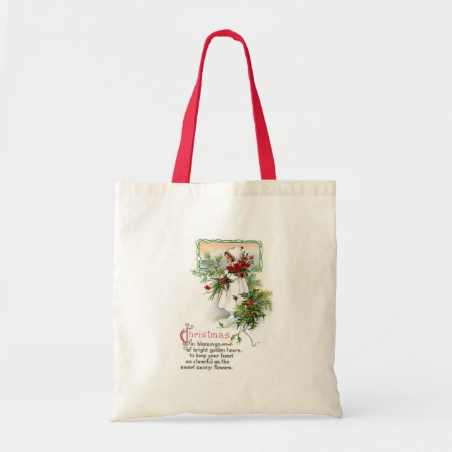Weihnachtssegnen Tragetasche (Vorne)