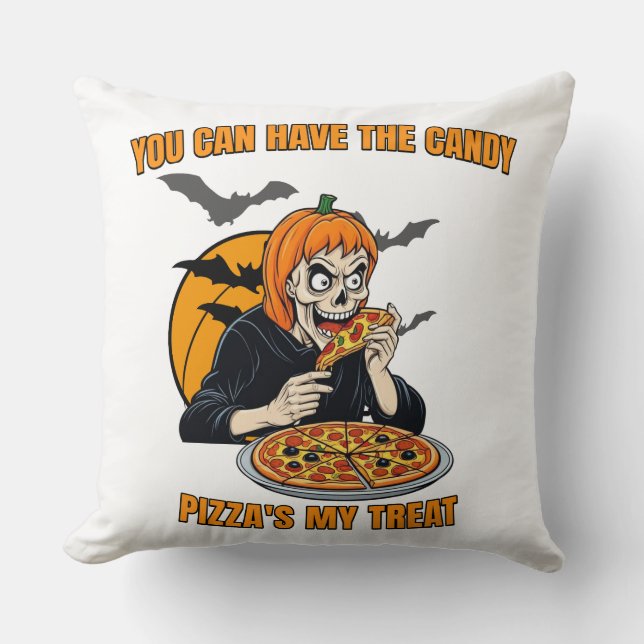 Weihnachtsseleton, Pizza Lover, Foody Gift Kissen (Vorderseite)