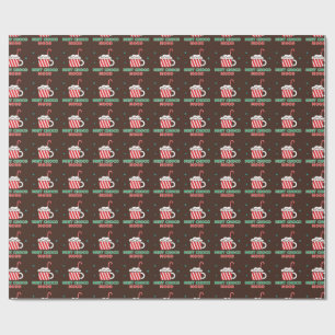 Weihnachtsserviertablett 'Mint Choco Mood' Geschenkpapier