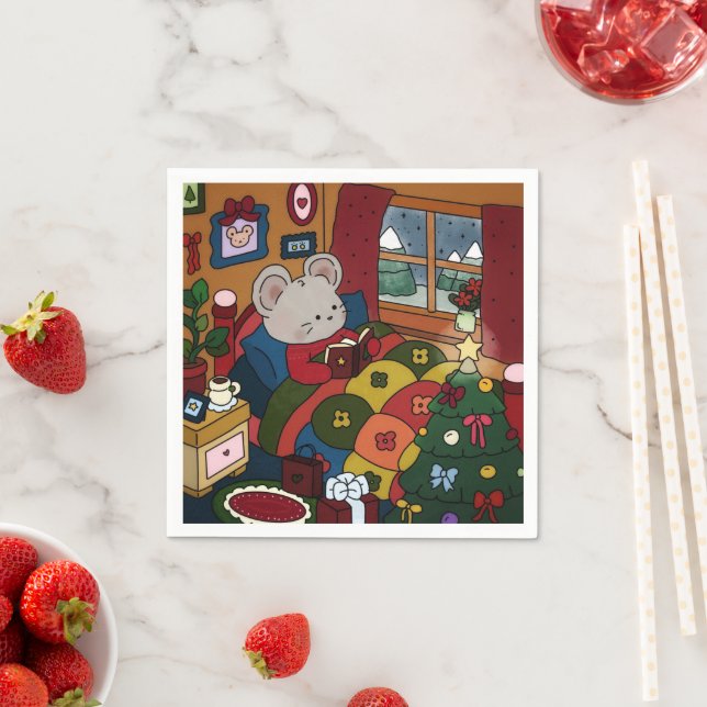 Weihnachtsservietten Serviette (Beispiel)