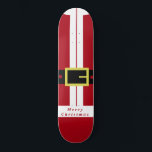 Weihnachtsskateboard Weihnachtsgeschenk Skateboard<br><div class="desc">Frohe Weihnachten - Design von Santa MIGNED</div>