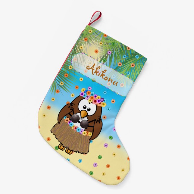 Weihnachtssocke Kleiner Weihnachtsstrumpf (Vorderansicht (hängend))