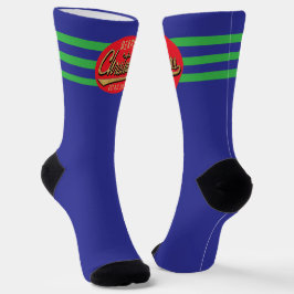 Weihnachtssocken Retro Socken