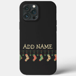 Weihnachtssocken - Strümpfe der Saison geben Namen Case-Mate iPhone Hülle