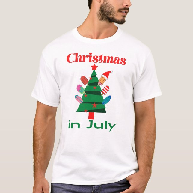 Weihnachtssommer T-Shirt (Vorderseite)