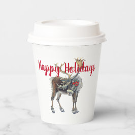 Weihnachtssoose mit individualisierbarer pappbecher