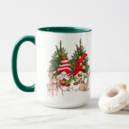 Weihnachtsspass - Genom und Hirsch Tasse