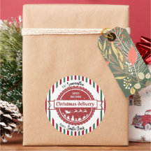 Weihnachtsspeziallieferung vom Weihnachtsmann