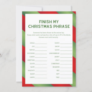 Weihnachtsspiel - nicht bearbeitbar - einladung