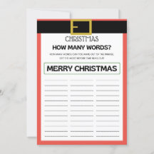 Weihnachtsspiel - Nicht bestellbar -