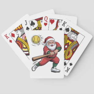 Weihnachtsspielerin - Weihnachtsspielerin Sport Spielkarten