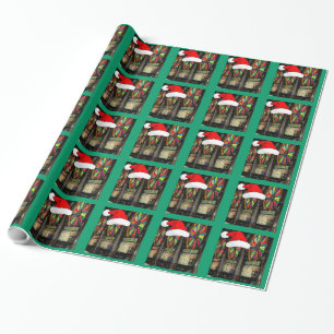 Weihnachtsspielmaschinen Geschenkpapier