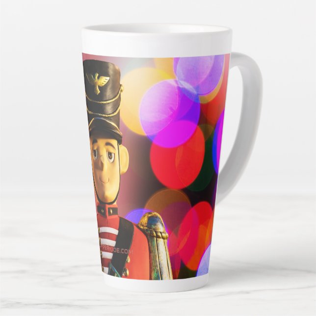 Weihnachtsspielsoldat Figur SlipperyJoe Gay pri Milchtasse (Rechte Ecke)