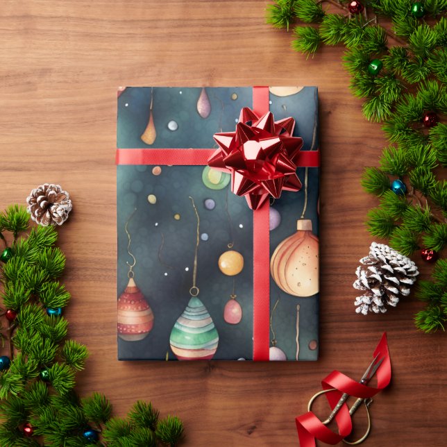 Weihnachtsspielzeug Geschenkpapier (Feiertagsgeschenk)