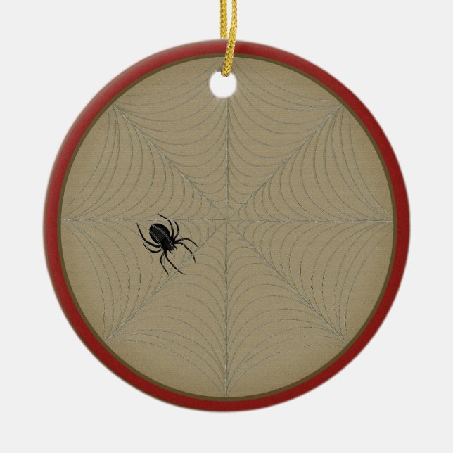 Weihnachtsspinne Story Paper Ornament (Vorne)