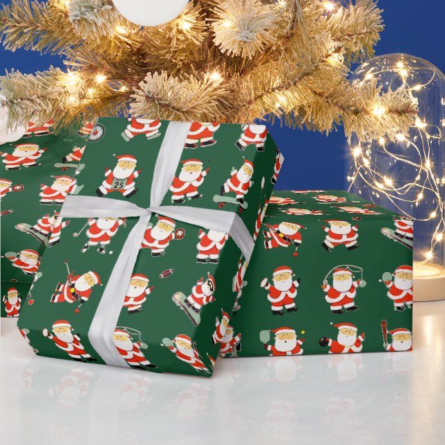 Weihnachtssportgeschenk Geschenkpapier (Feiertage)