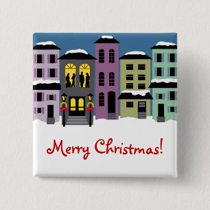 Weihnachtsstadt ~ Buttons