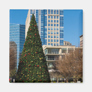 Weihnachtsstadt Dallas Magnet