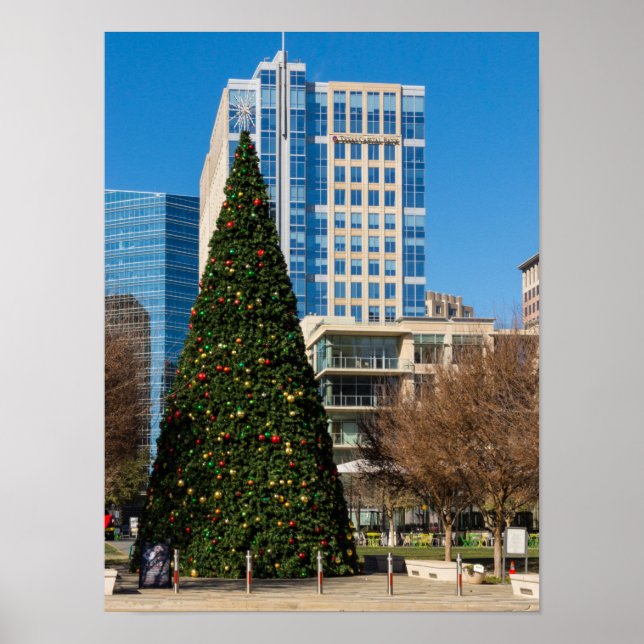 Weihnachtsstadt Dallas Poster (Vorne)