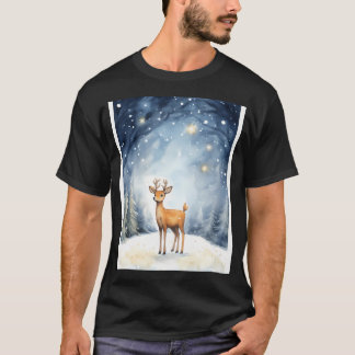 Weihnachtsstar Reindeer Joy T-Shirt