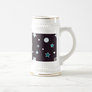 Weihnachtsstars Bierglas