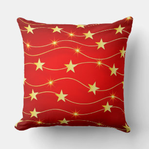 Weihnachtsstars Kissen
