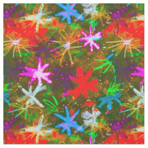 Weihnachtsstars Stoff