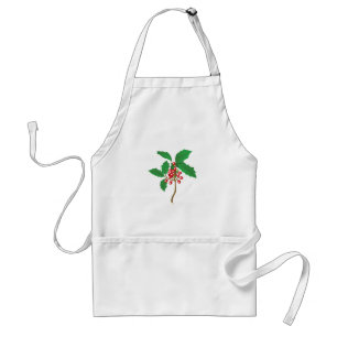 Weihnachtsstechpalme Schürze