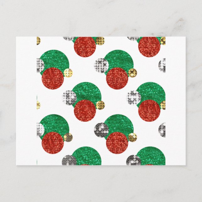 Weihnachtssteine Feiertagspostkarte (Vorderseite)